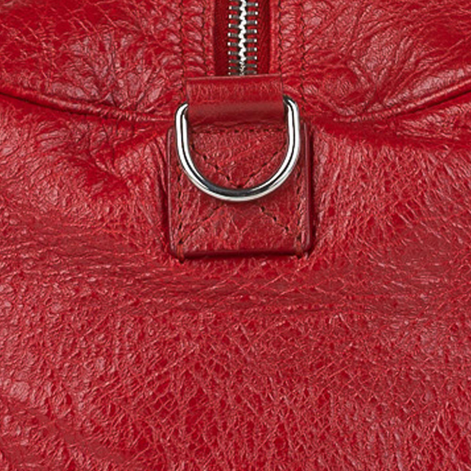 Balenciaga Round Air M Leather Satchel (SHG-28824)