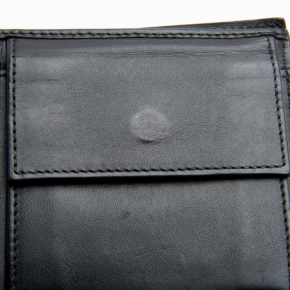 Bottega Veneta Intrecciato Leather Bi-Fold Wallet - FINAL SALE (SHF-12060)