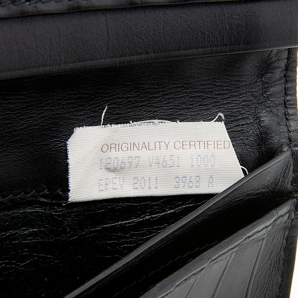 Bottega Veneta Intrecciato Leather Continental Wallet - FINAL SALE (SHF-12059)