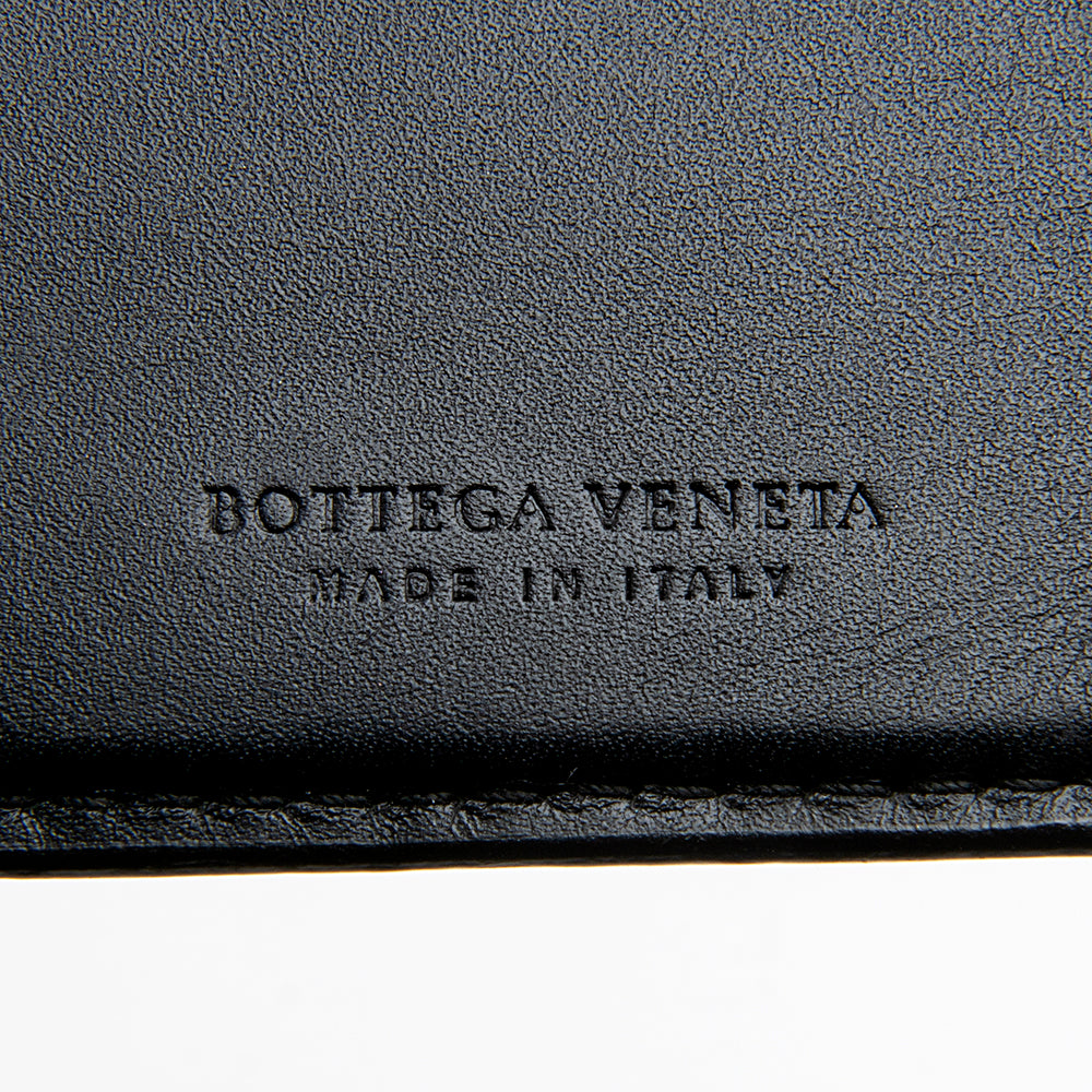 Bottega Veneta Intrecciato Leather Continental Wallet - FINAL SALE (SHF-12059)
