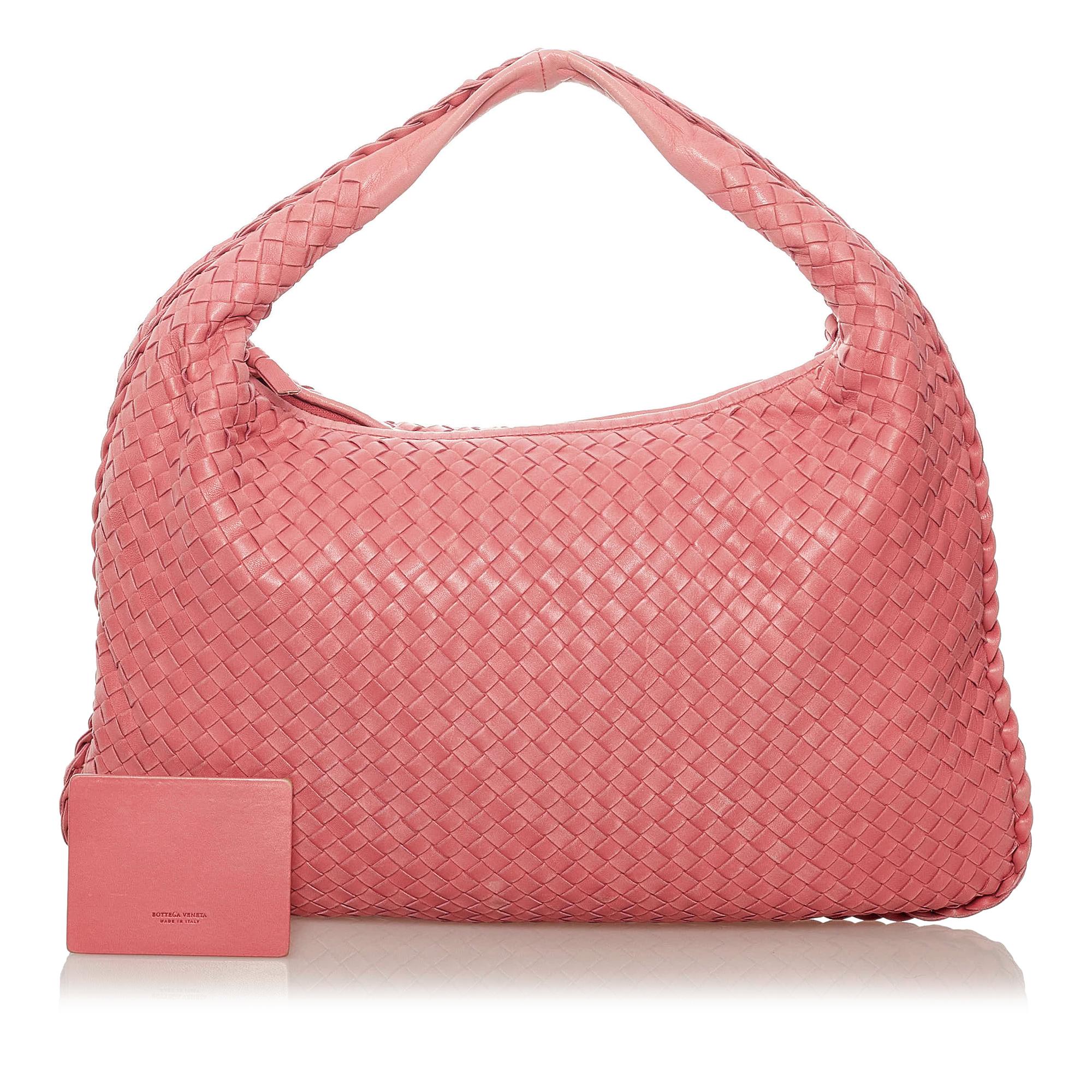 Bottega Veneta Intrecciato Leather Hobo Bag (SHG-27938)
