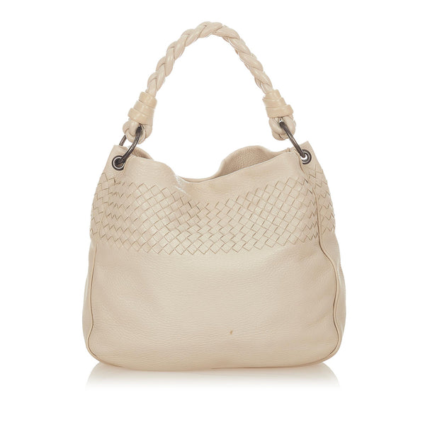 Bottega Veneta Intrecciato Leather Shoulder Bag (SHG-16999) – LuxeDH