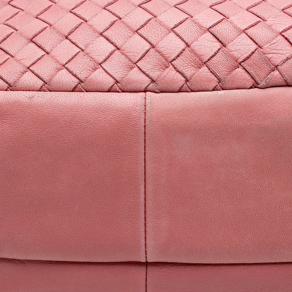 Bottega Veneta Intrecciato Nappa Campana Medium Shoulder Bag (SHF-15319)