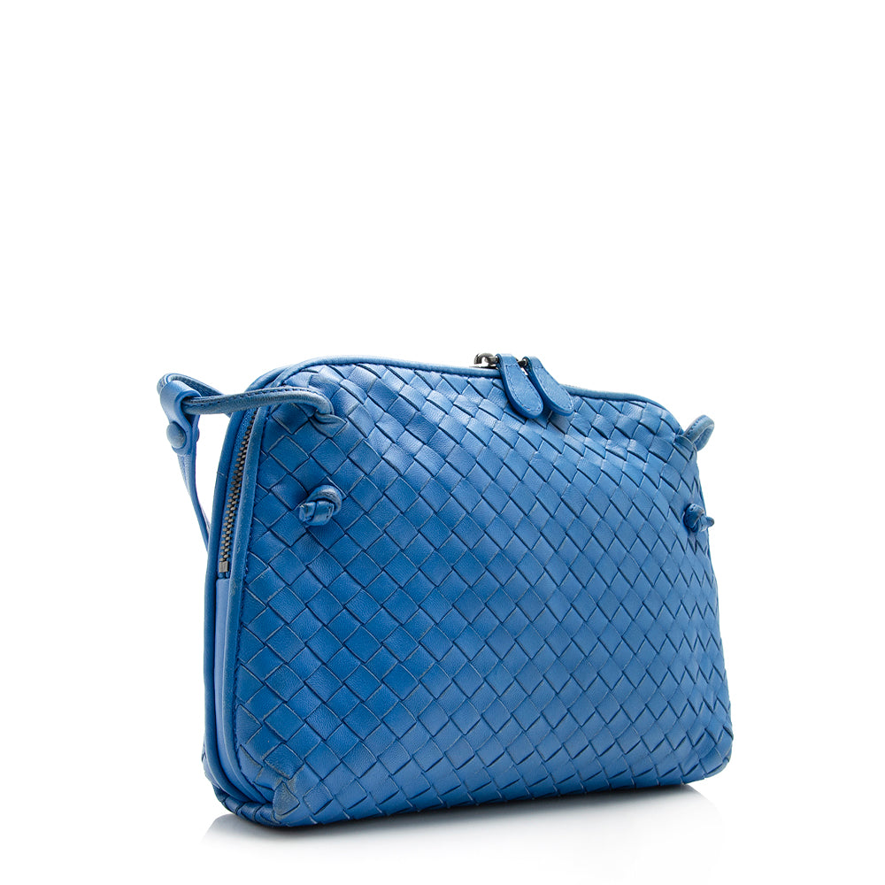 Bottega Veneta Intrecciato Nappa Crossbody Bag (SHF-17285)