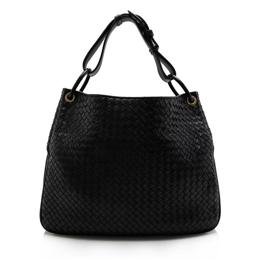 Bottega Veneta Intrecciato Nappa Sloane Hobo - FINAL SALE (SHF-17071)