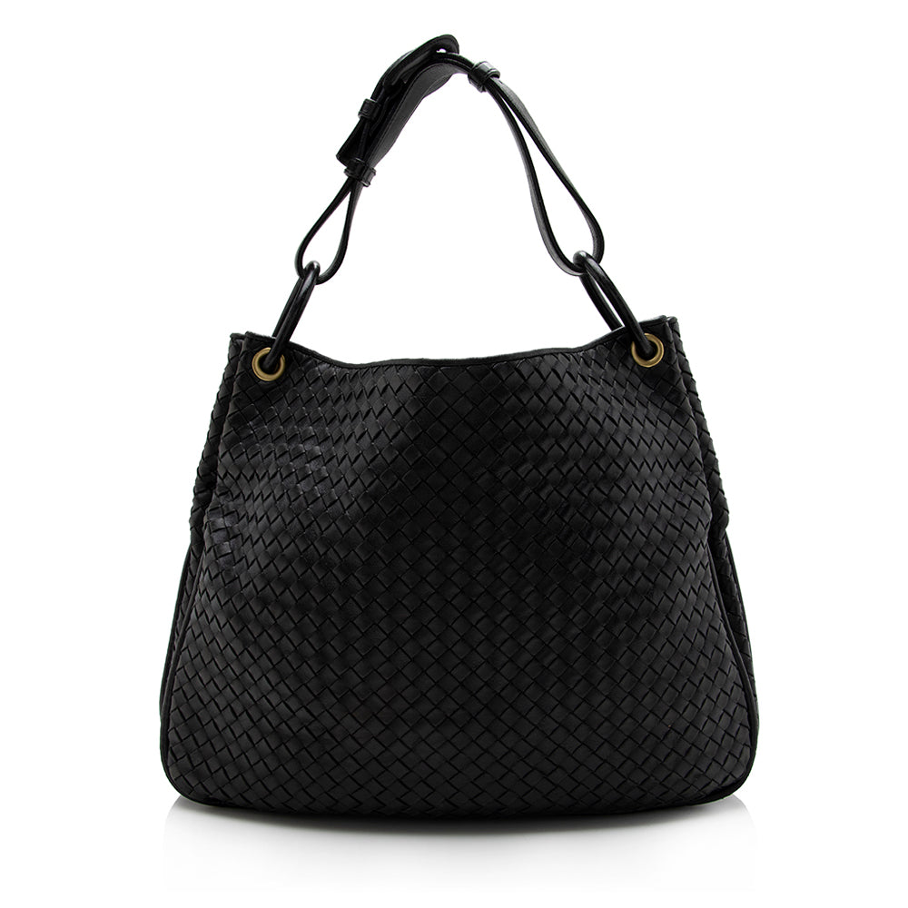 Bottega Veneta Intrecciato Nappa Sloane Hobo - FINAL SALE (SHF-17071)