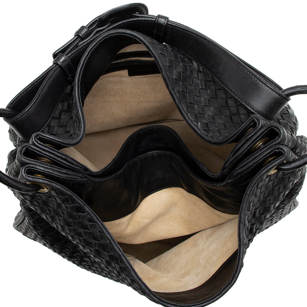 Bottega Veneta Intrecciato Nappa Sloane Hobo - FINAL SALE (SHF-17071)