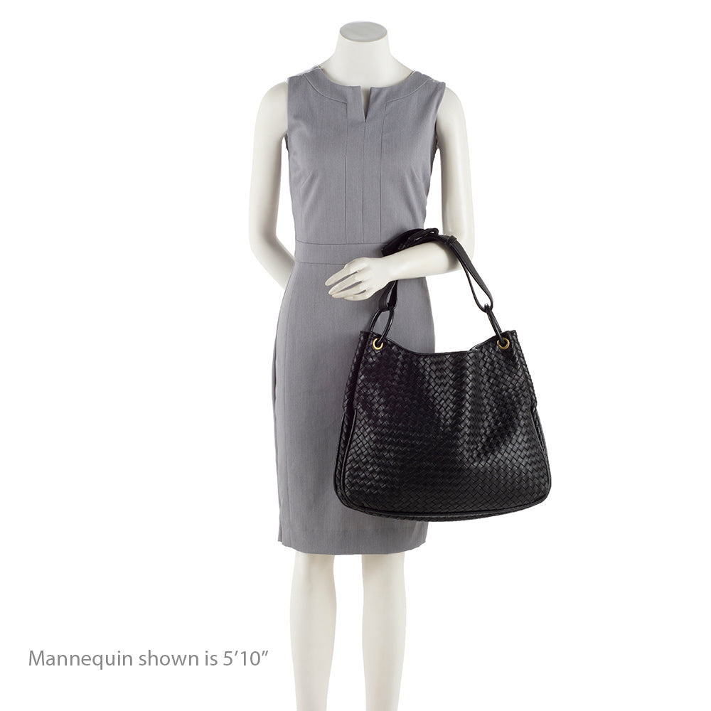 Bottega Veneta Intrecciato Nappa Sloane Hobo - FINAL SALE (SHF-17071)