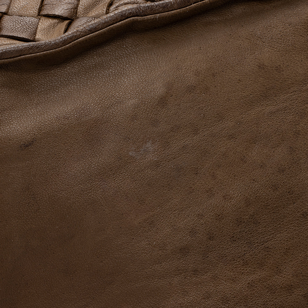 Bottega Veneta Vintage Intrecciato Nappa Crossbody Bag - FINAL SALE (SHF-17600)