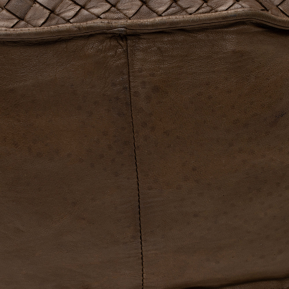 Bottega Veneta Vintage Intrecciato Nappa Crossbody Bag - FINAL SALE (SHF-17600)