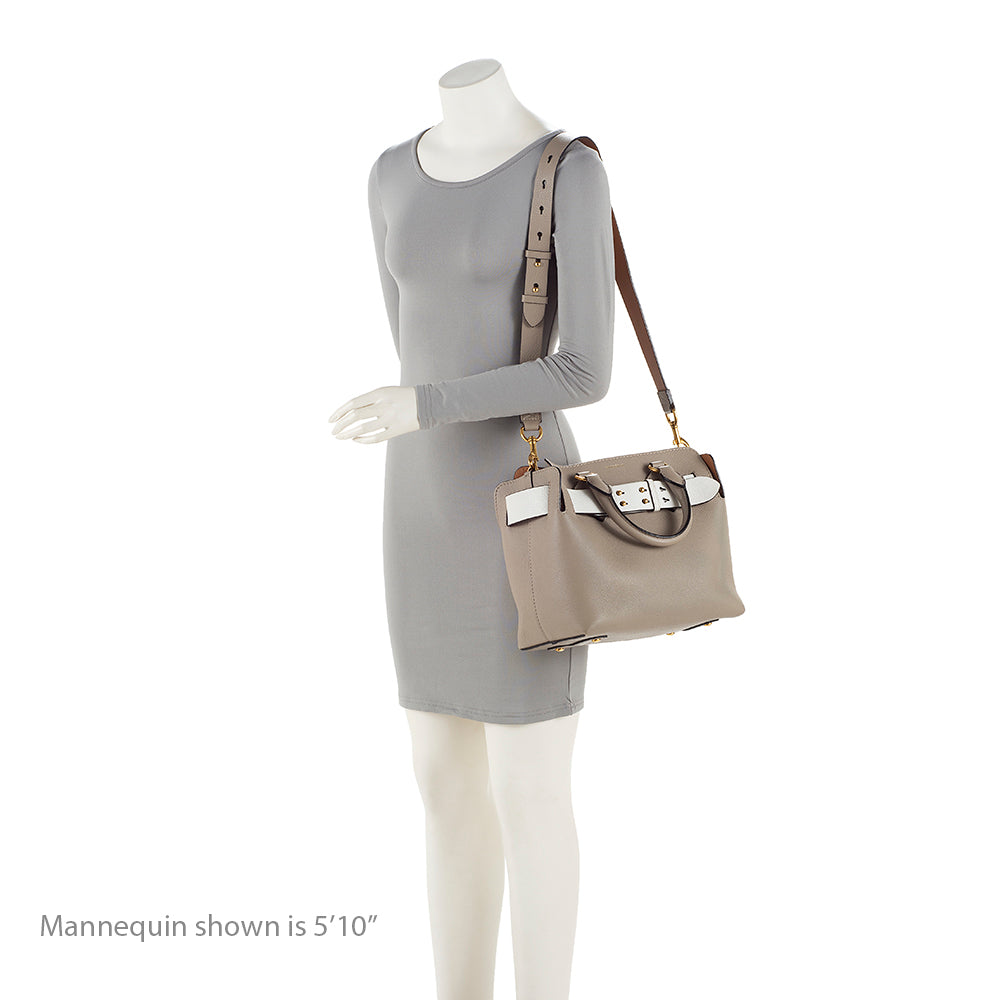 Burberry Leather Belt Medium Tote (SHF-20365)