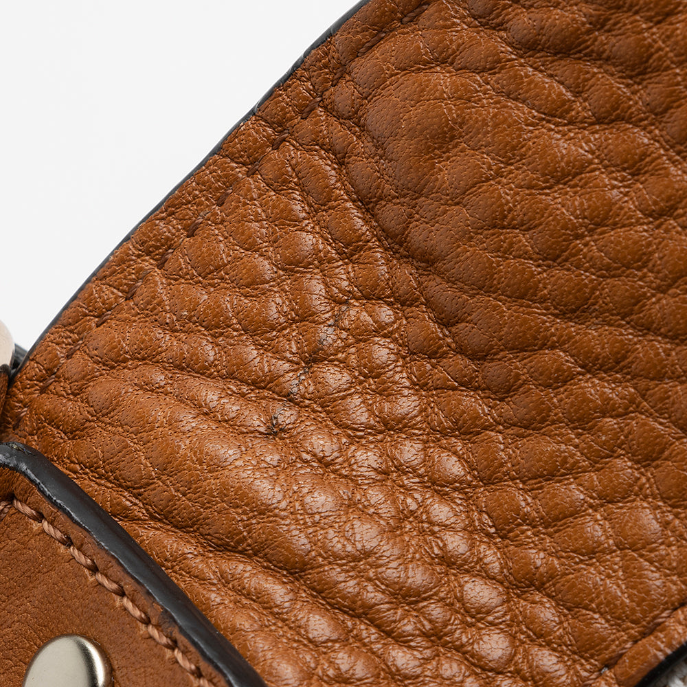 Burberry Calfskin House Check Maidstone Medium Shoulder Bag (SHF-21993)