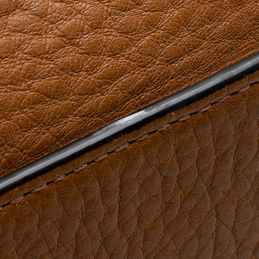 Burberry Calfskin House Check Maidstone Medium Shoulder Bag (SHF-21993)