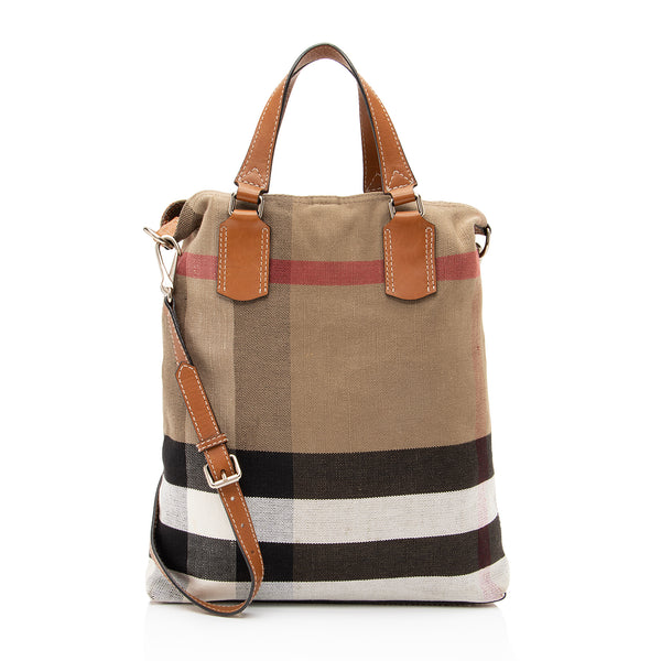 Burberry Canvas Tote Bag