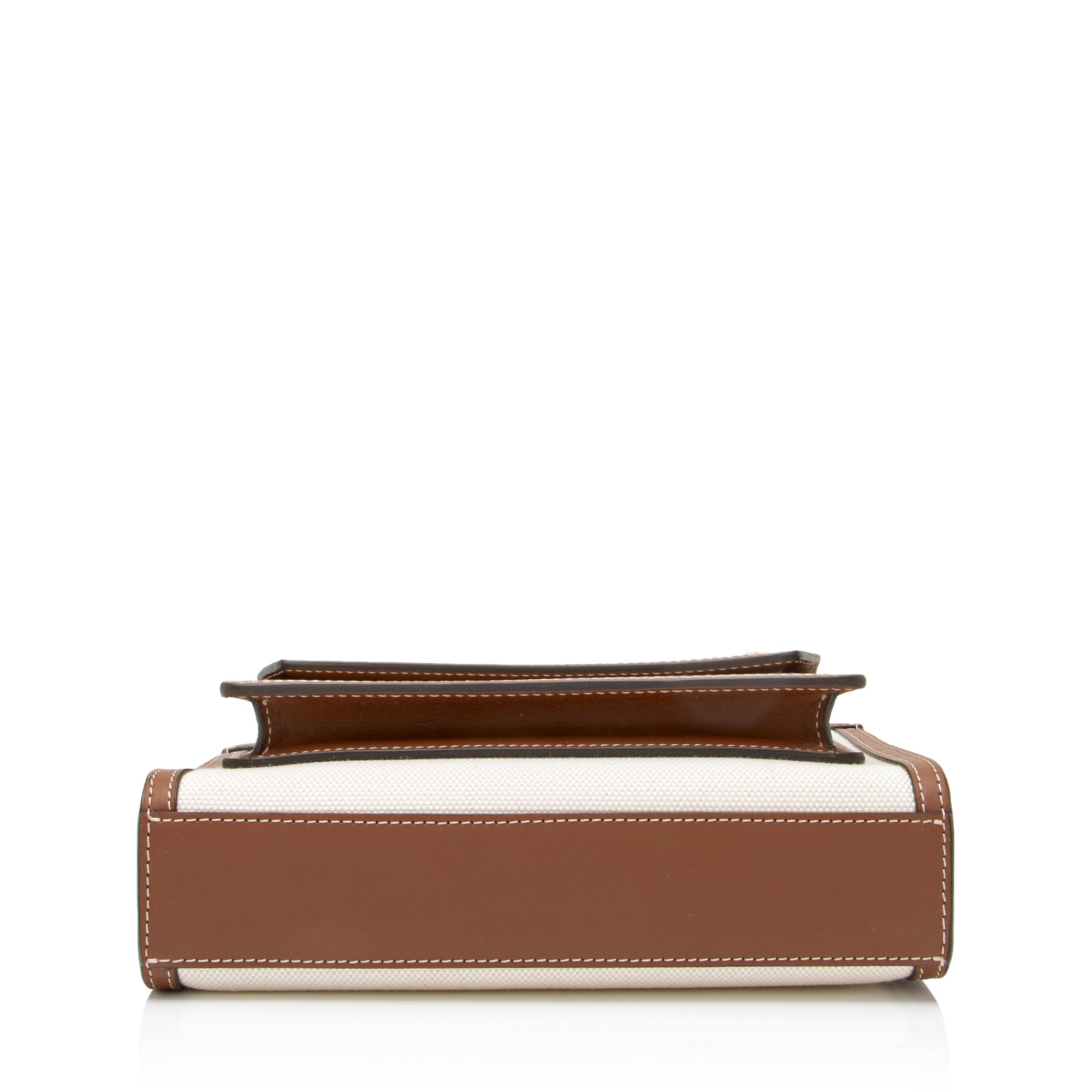 Burberry Canvas Horseferry Mini Pocket Tote (SHF-23255)