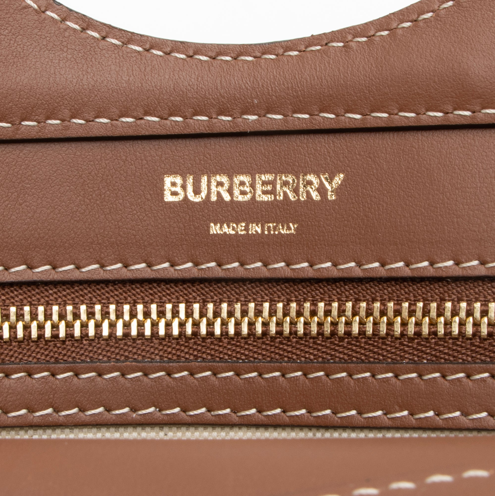 Burberry Canvas Horseferry Mini Pocket Tote (SHF-23255)