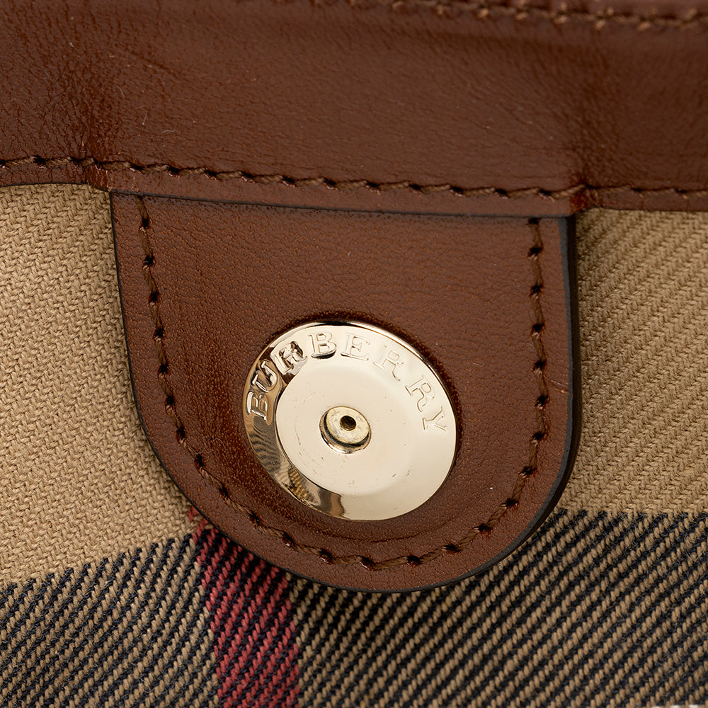 Burberry Canvas Trench Medium Tote (SHF-20780)