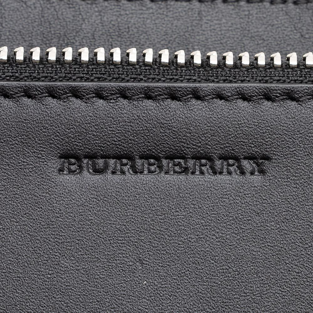 Burberry Check Zip Around Large Wallet (SHF-20167)