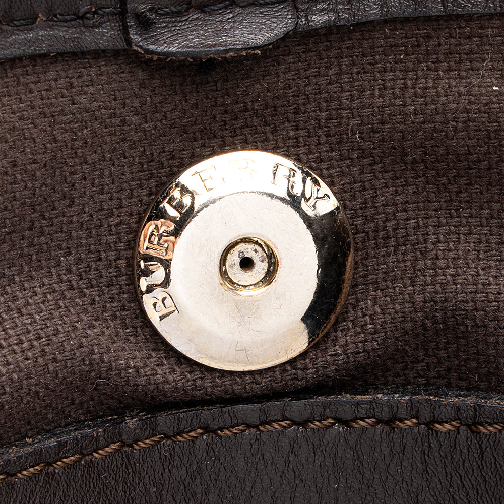 Burberry Haymarket Check Medium Tote (SHF-19038)