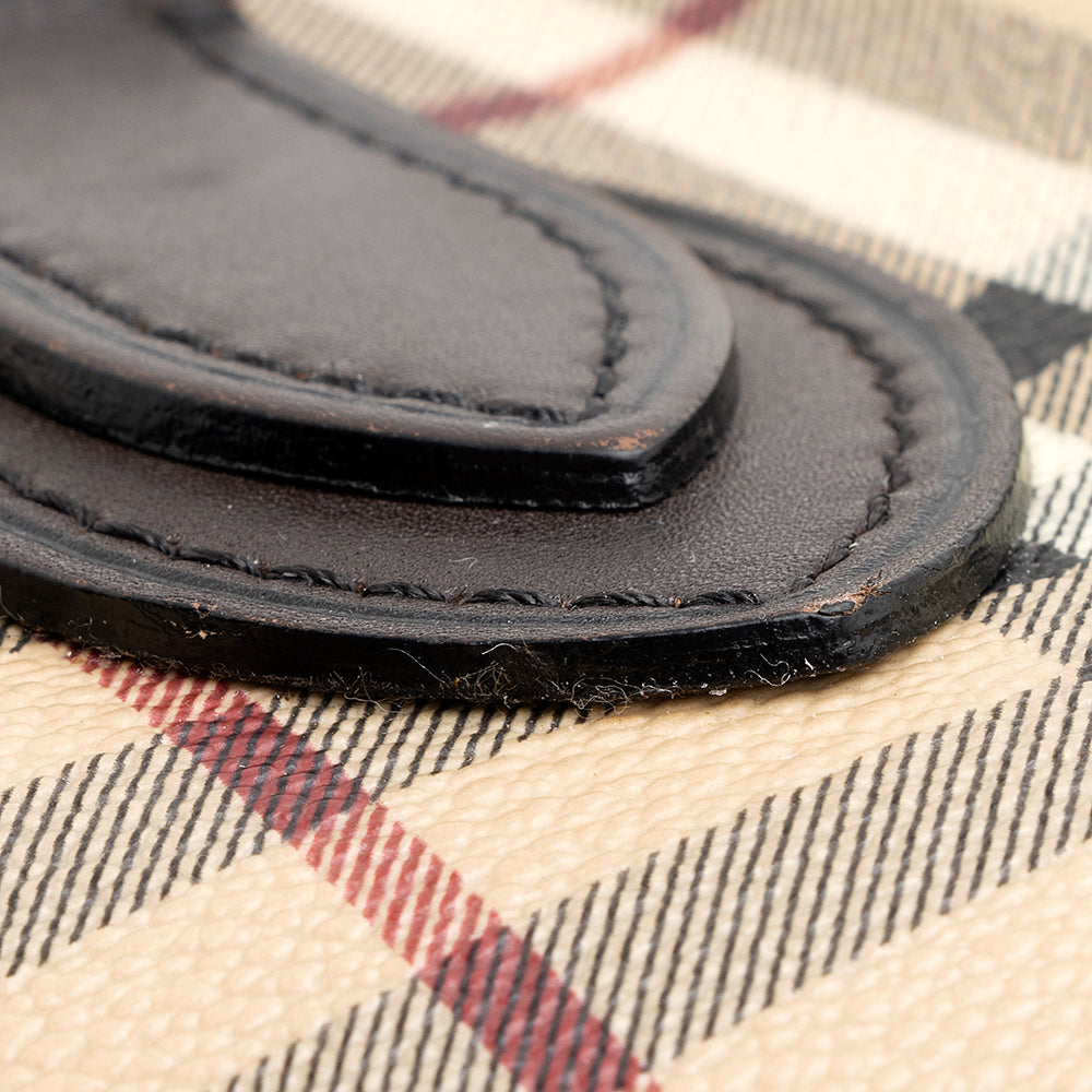 Burberry Haymarket Check Medium Tote (SHF-19038)