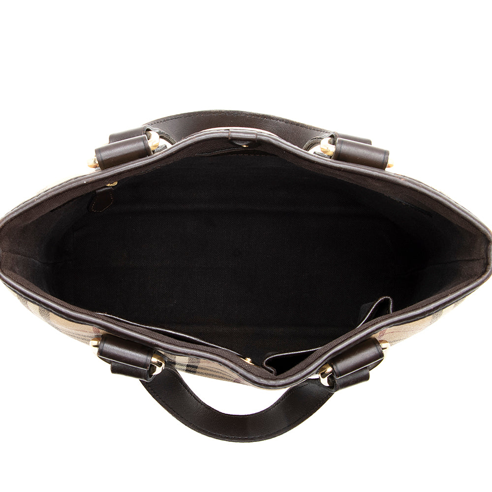 Burberry Haymarket Check Medium Tote (SHF-19038)