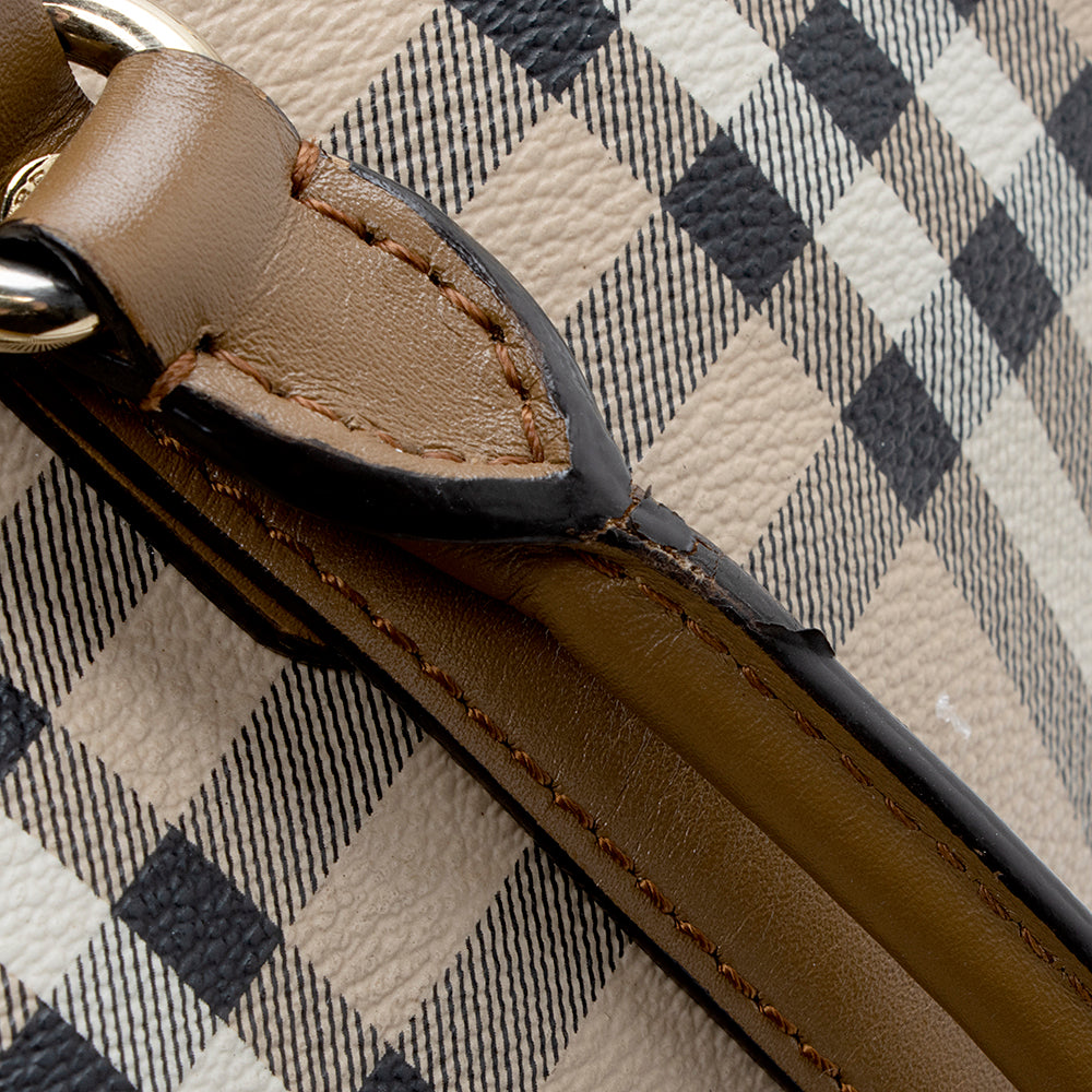 Burberry Haymarket Check Salisbury Tote (SHF-17374)