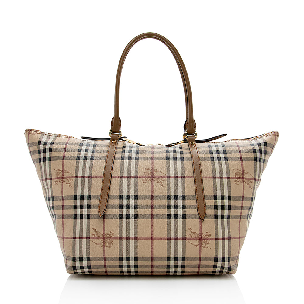 Burberry Haymarket Check Salisbury Tote (SHF-17374)