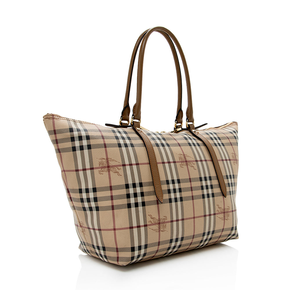 Burberry Haymarket Check Salisbury Tote (SHF-17374)