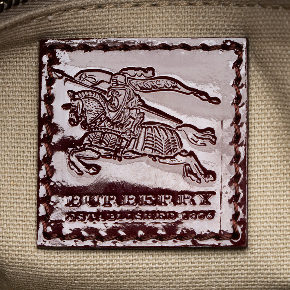 Burberry Heart Check Boston Small Satchel (SHF-19966)