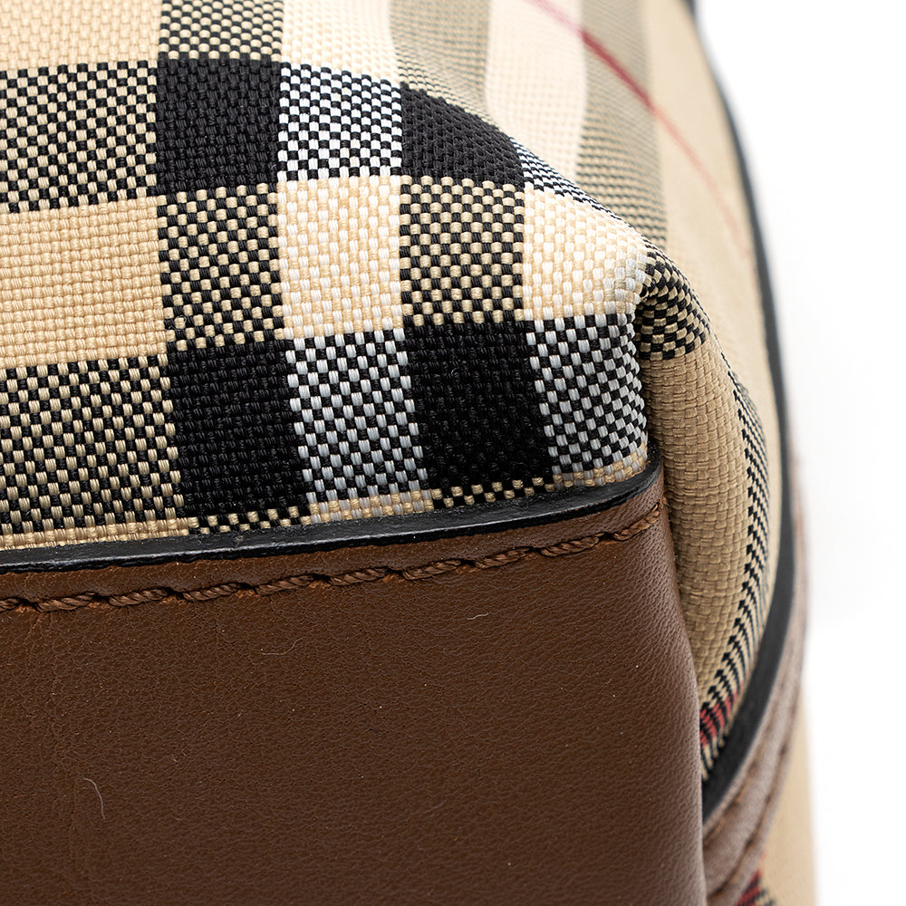 Burberry Horseferry Check Leah Crossbody Bag (SHF-20731)