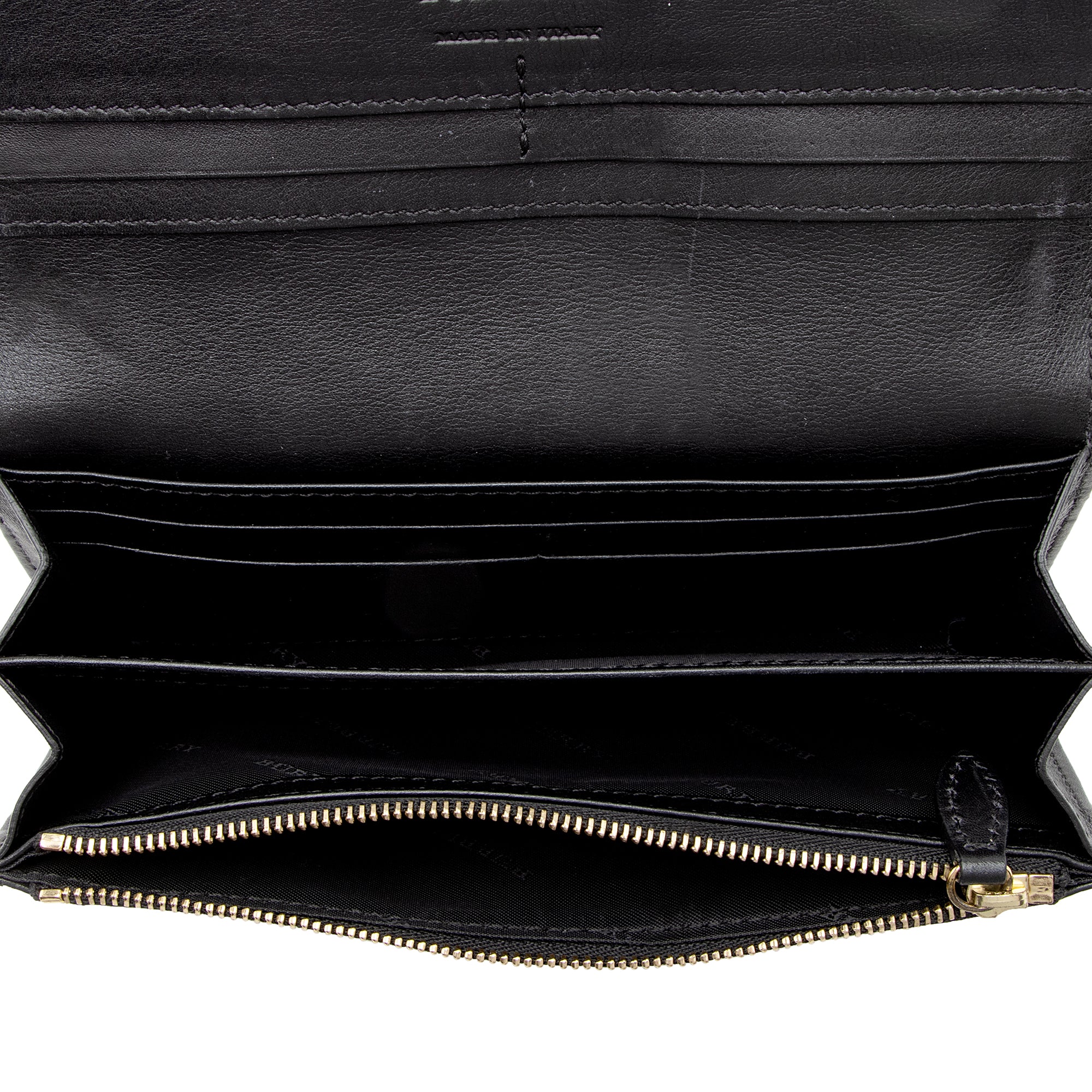 Burberry House Check Continental Wallet (SHF-22898)