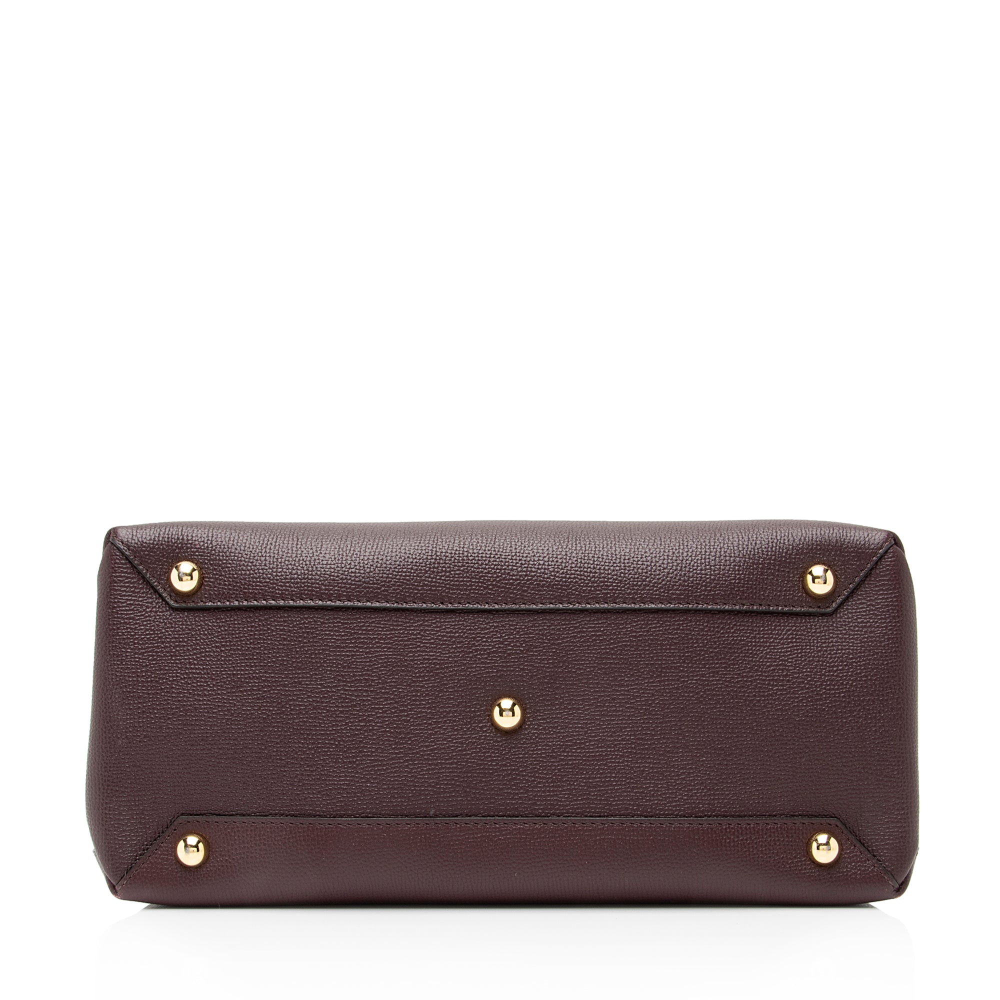 Burberry House Check Leather Banner Medium Tote (SHF-23800)