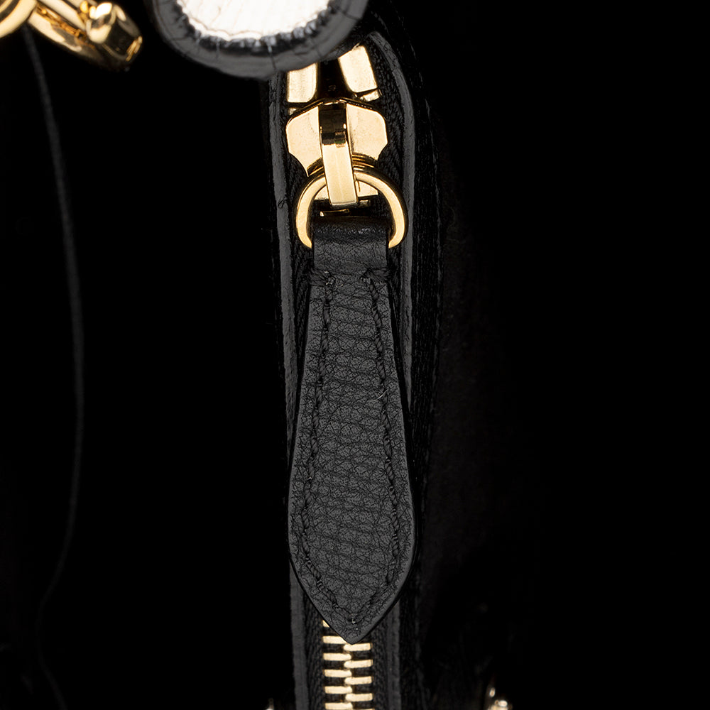 Burberry Laser Cut Leather Banner Medium Tote (SHF-22096)