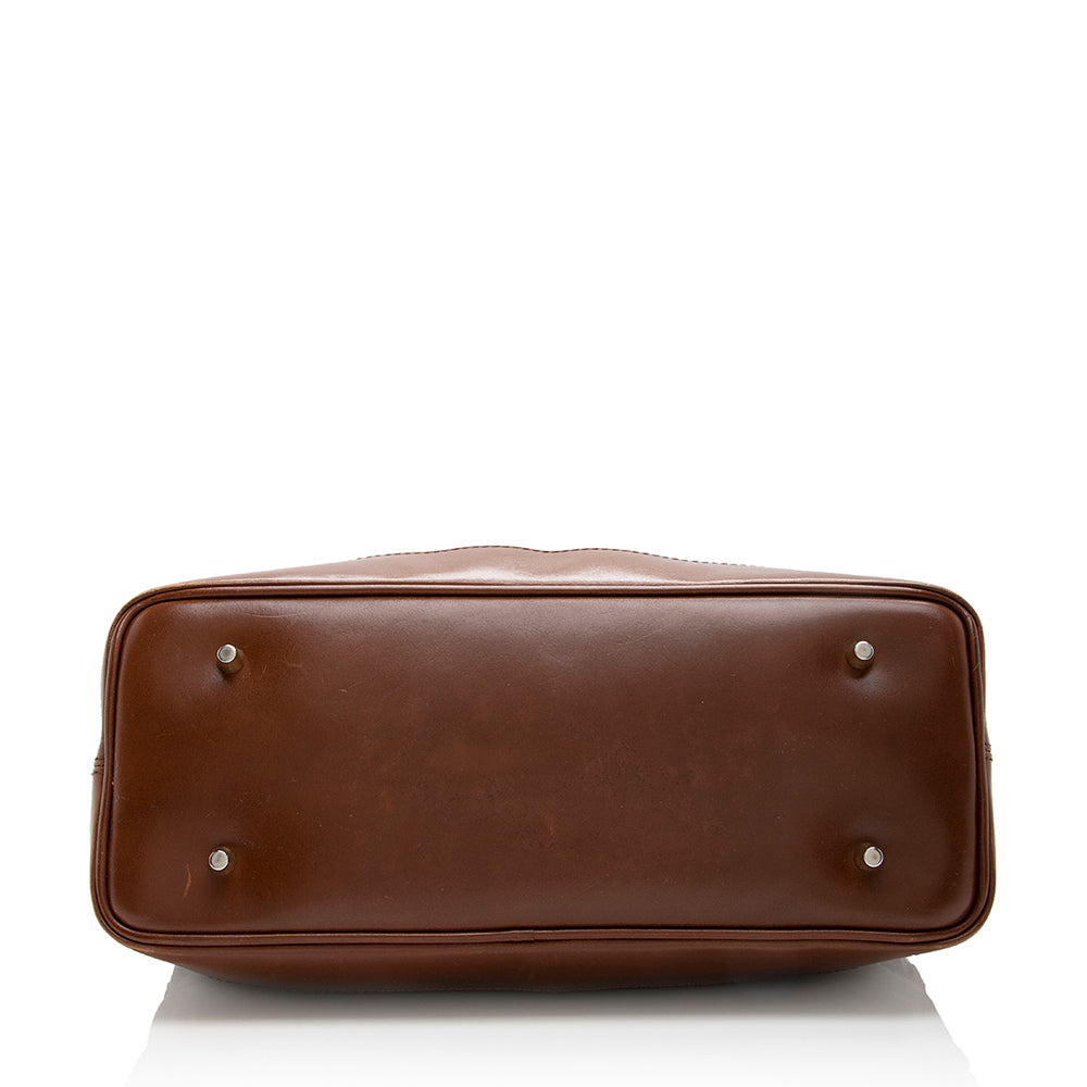 Burberry Leather Convertible Satchel (SHF-17987)