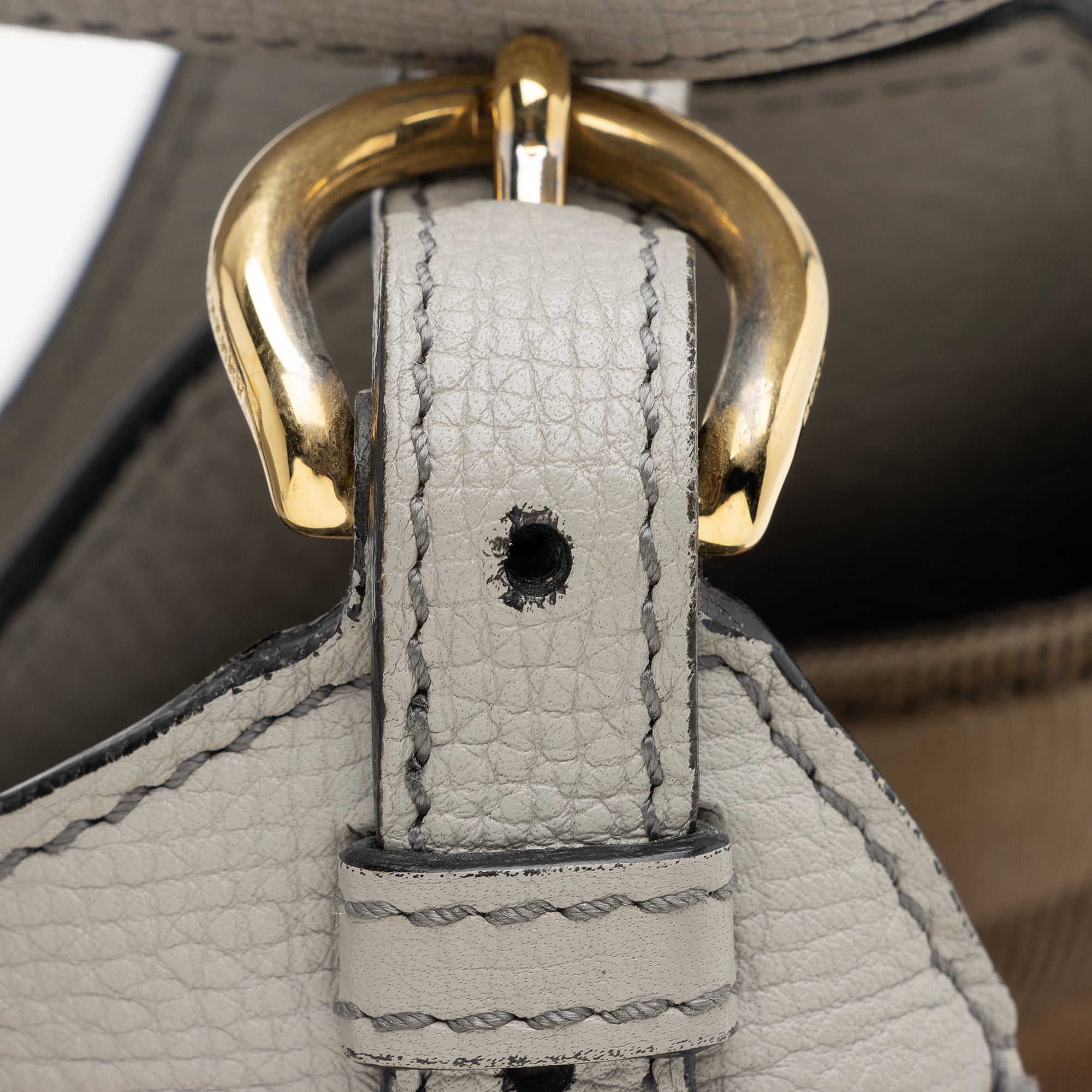 Burberry Leather House Check Derby Canterbury Small Tote (SHF-22598)