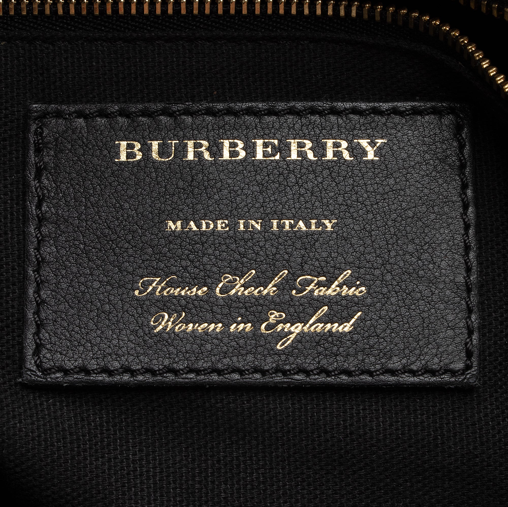 Burberry Leather House Check Derby Canterbury Small Tote (SHF-22598)