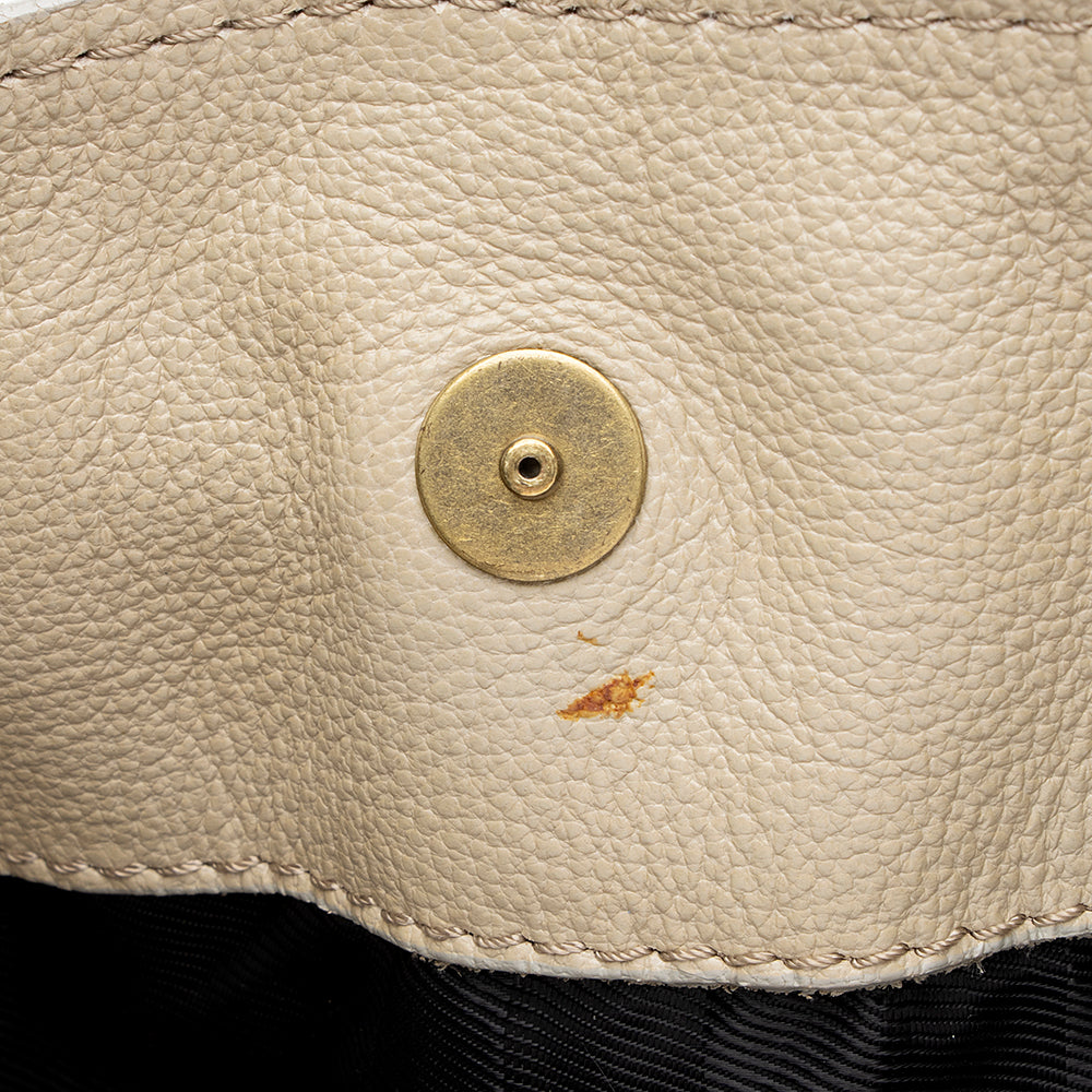 Burberry Leather Lambeth Hobo - FINAL SALE (SHF-20433)