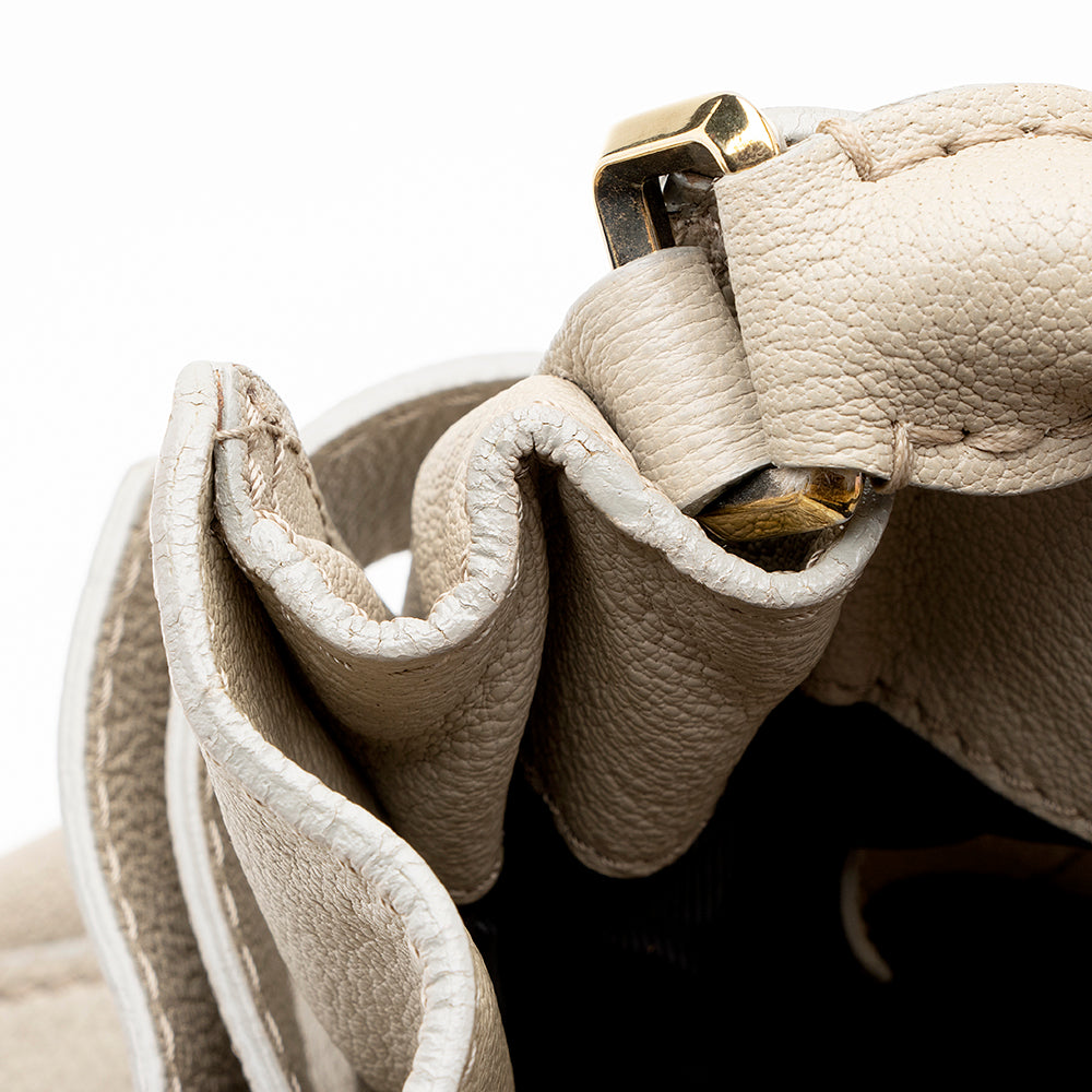 Burberry Leather Lambeth Hobo - FINAL SALE (SHF-20433)