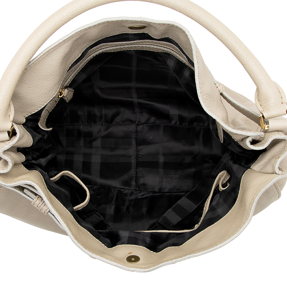 Burberry Leather Lambeth Hobo - FINAL SALE (SHF-20433)