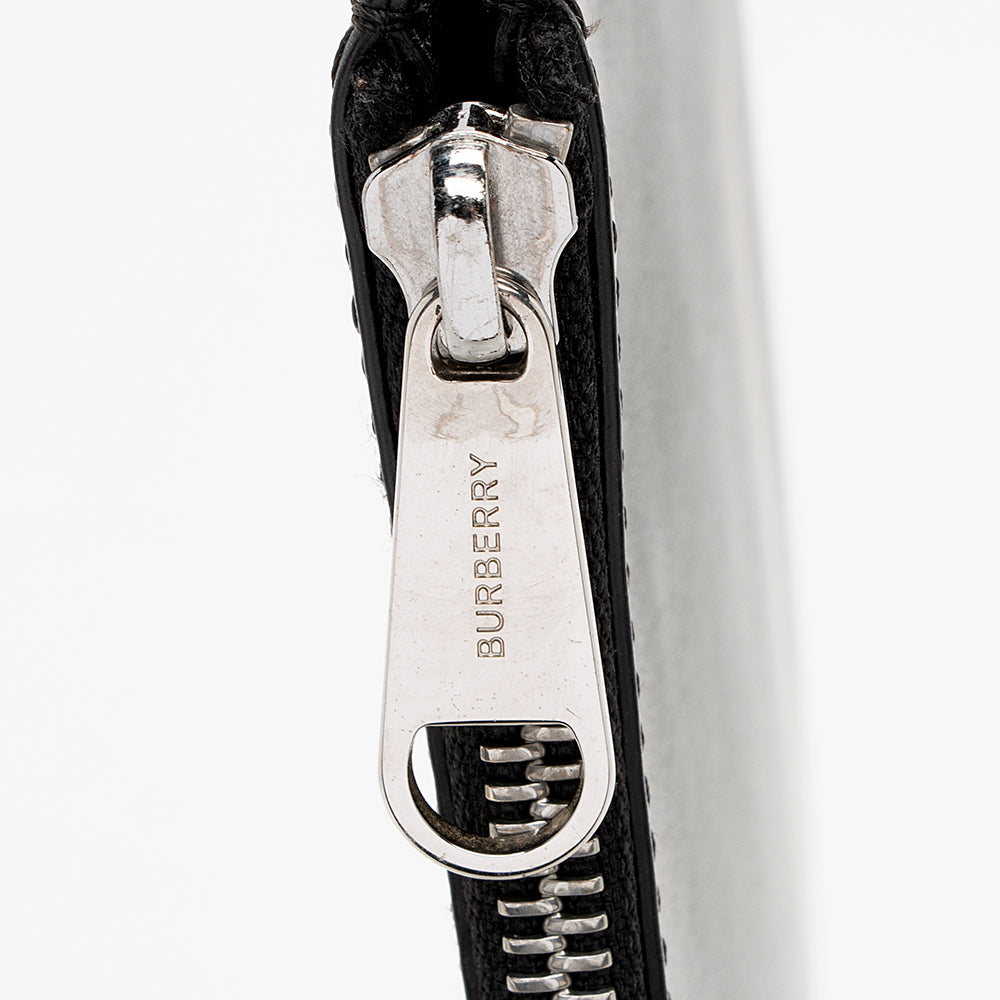 Burberry Leather Logo Wristlet (SHF-16604)