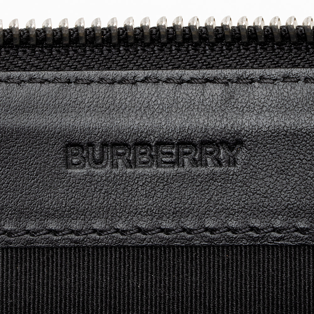 Burberry Leather Logo Wristlet (SHF-16604)