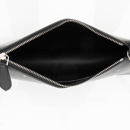 Burberry Leather Star Print TB Mini Pouch (SHF-23380)