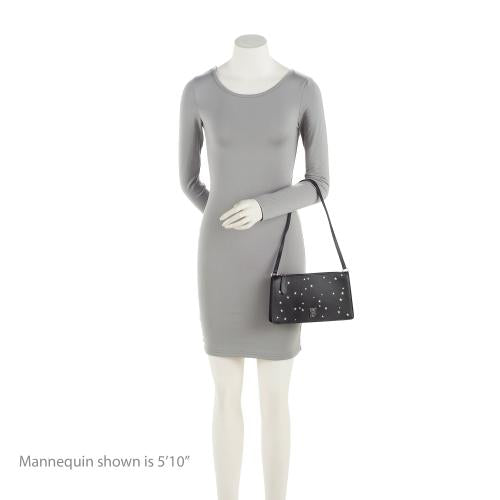 Burberry Leather Star Print TB Mini Pouch (SHF-23380)