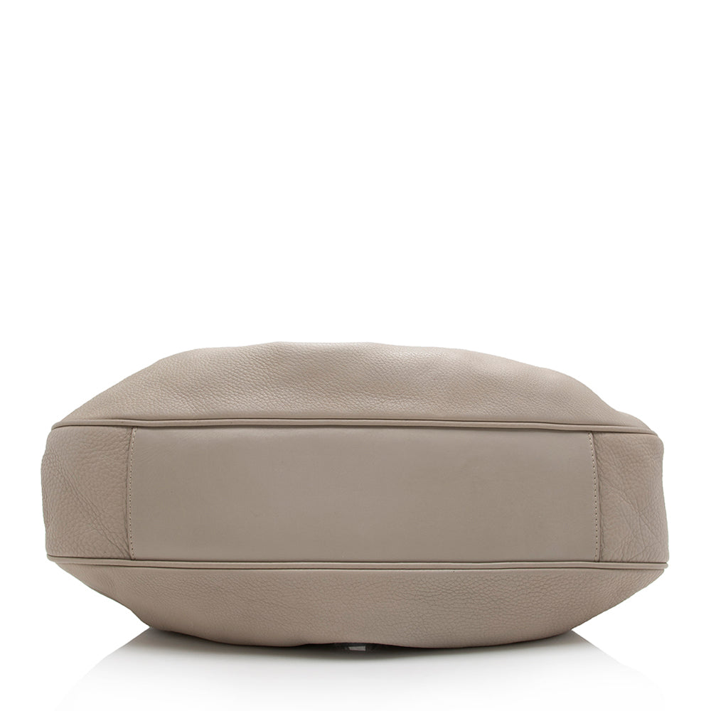 Burberry Leather Warrior Hobo (SHF-16558)