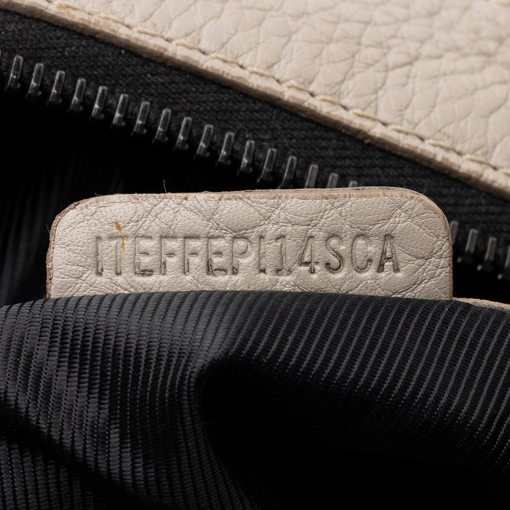 Burberry Leather Warrior Hobo (SHF-16558)