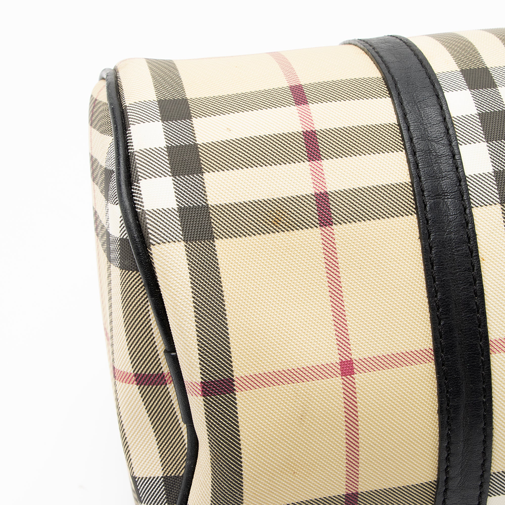 Burberry Nova Check Barrel Bag (SHF-23191)