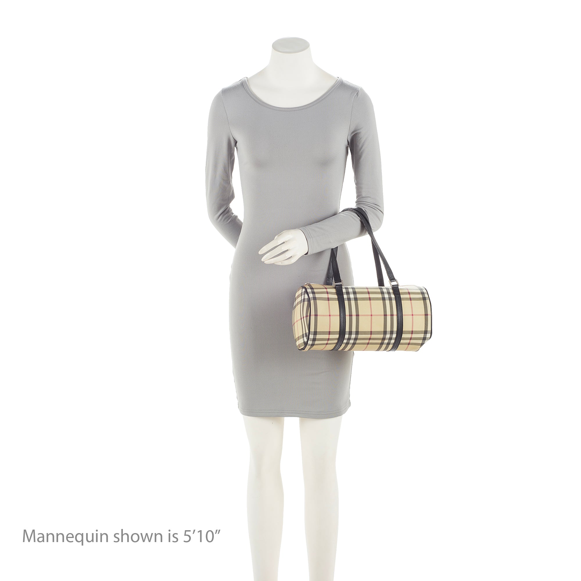 Burberry Nova Check Barrel Bag (SHF-23191)