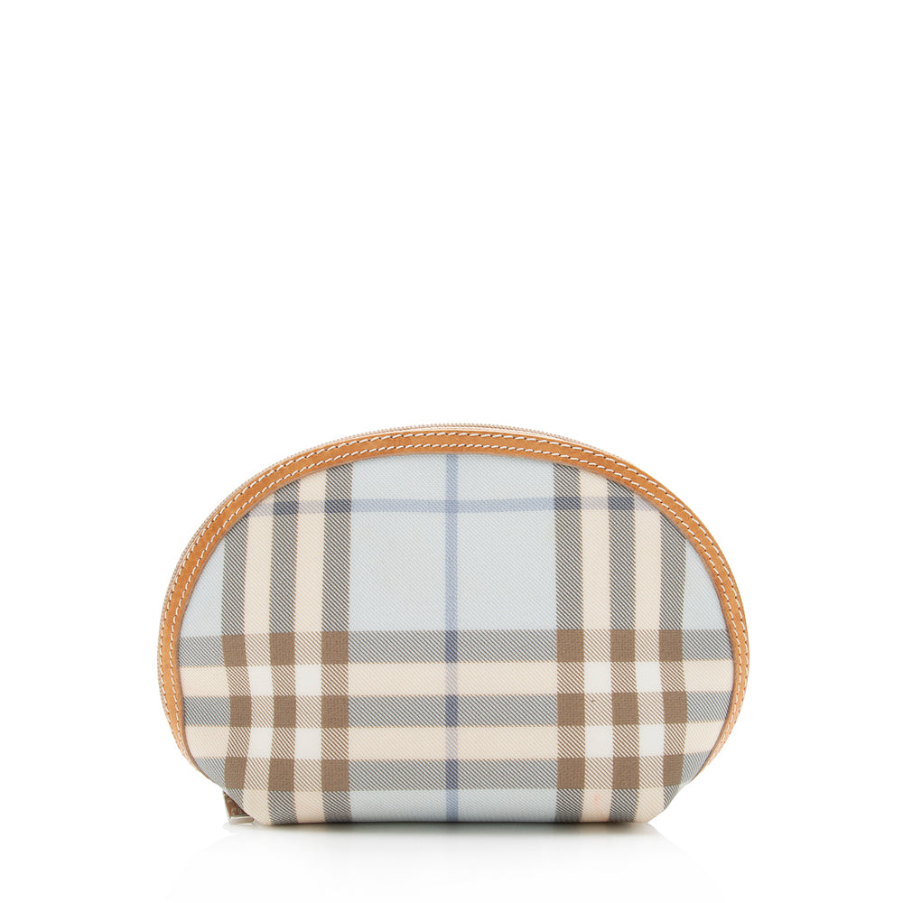 Burberry Nova Check Round Cosmetic Bag (SHF-17607)