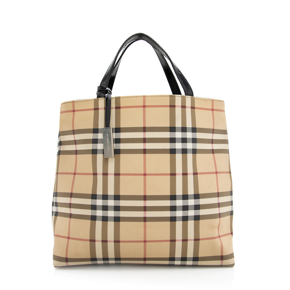 Burberry Nova Check Tote (SHF-20513)