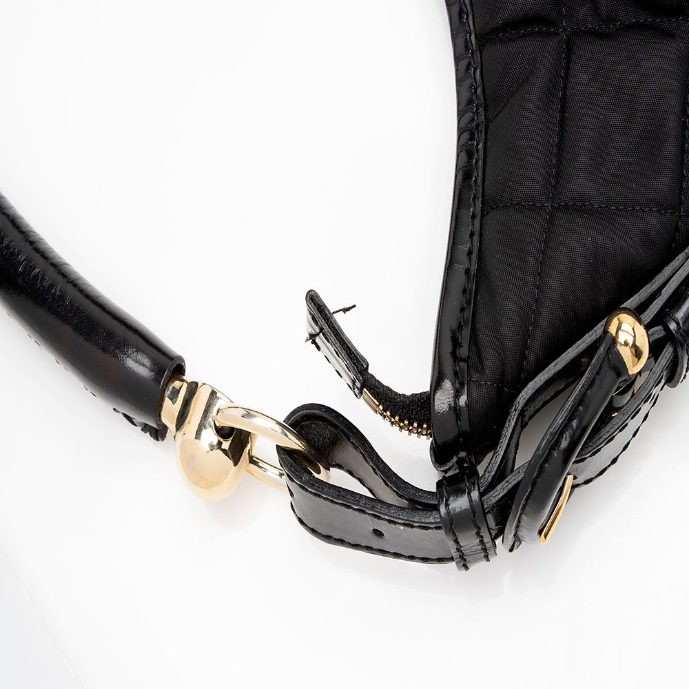 Burberry Nylon Hoxton Hobo (SHF-13792)